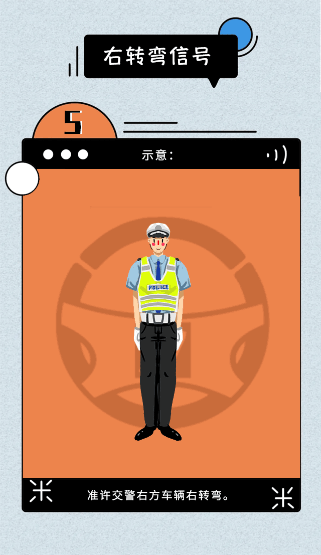 【濟(jì)寧大運(yùn)河駕校】令人頭暈蒙圈的交通手勢，一個(gè)手勢舞就能搞定(圖10)